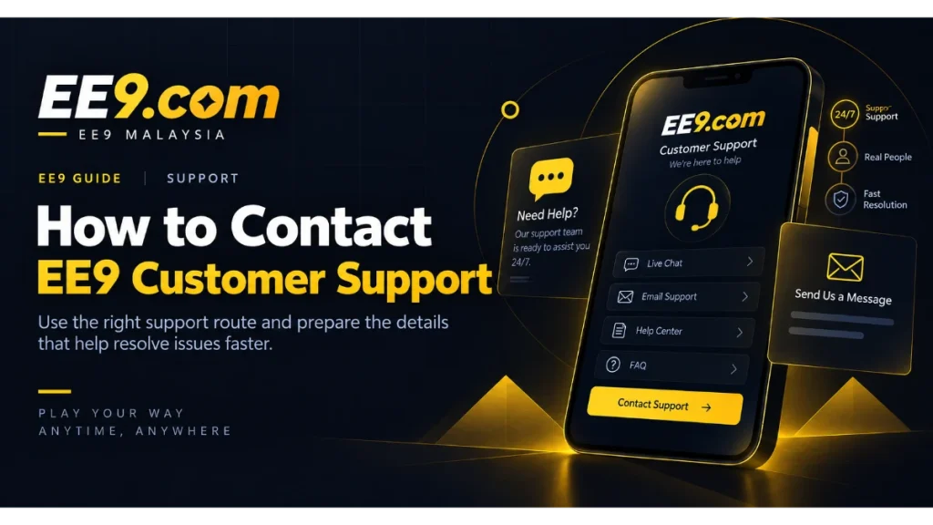 EE9 customer support and account help guide