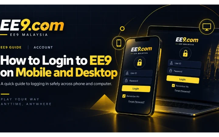 EE9 login guide for mobile and desktop access