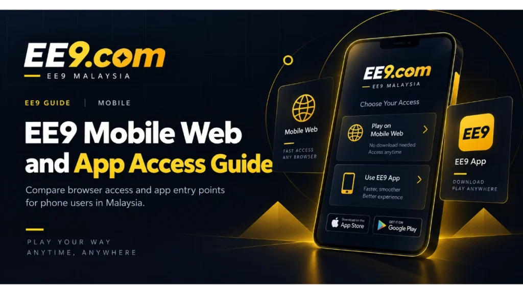 EE9 mobile web and app access guide for Malaysia